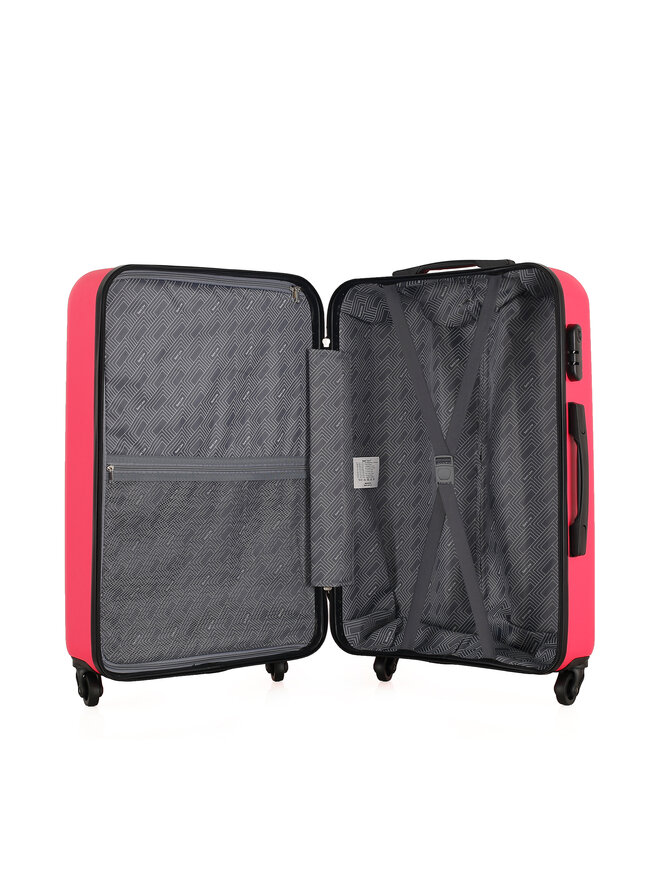 Semi Line Walizka średnia Semi Line T5700-2 Czerwony