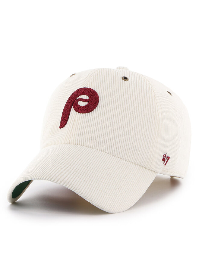 47 Brand Καπέλο Jockey 47 Brand MLB Philadelphia Phillies B-TCDCU19IWS Εκρού