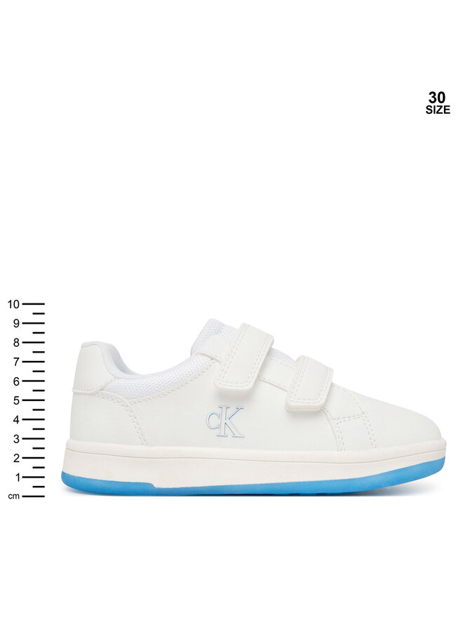Calvin Klein Sneakers Calvin Klein Low Cut Velcro V1X9-83279-0040 S Weiß