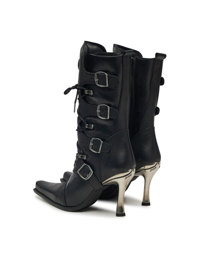 NEW ROCK Botki NEW ROCK M-9373-S2 Czarny