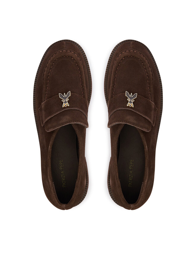 Patrizia Pepe Slipper Patrizia Pepe PJ445.24 Dunkelbraun