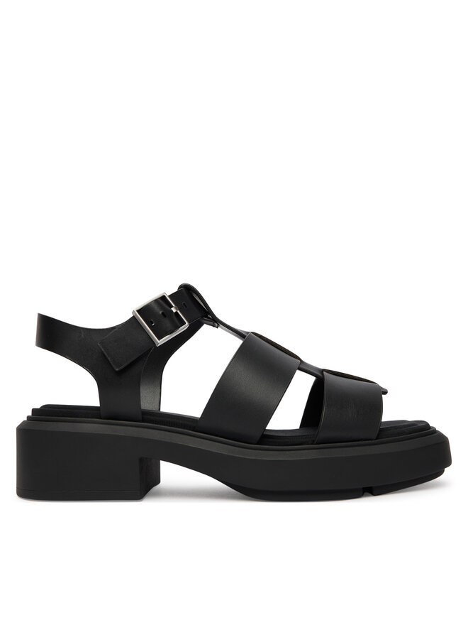 Calvin Klein Sandalen Calvin Klein Chunky Sandal Fisherm Lth HW0HW02904 Schwarz