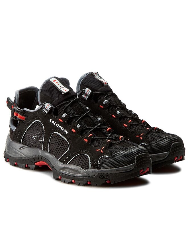 Trekkingschuhe Salomon Techamphibian 3 W 128490 20 M0 Schwarz eschuhe