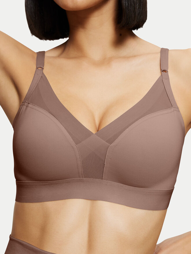 Triumph Triumph Nedrček brez kosti Shape Smart 10217858 Rjava