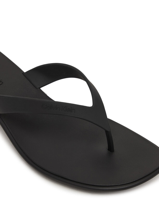 Calvin Klein Zehentrenner Calvin Klein Flip Flop Kitten Heel Thong Tpu HW0HW02965 Schwarz