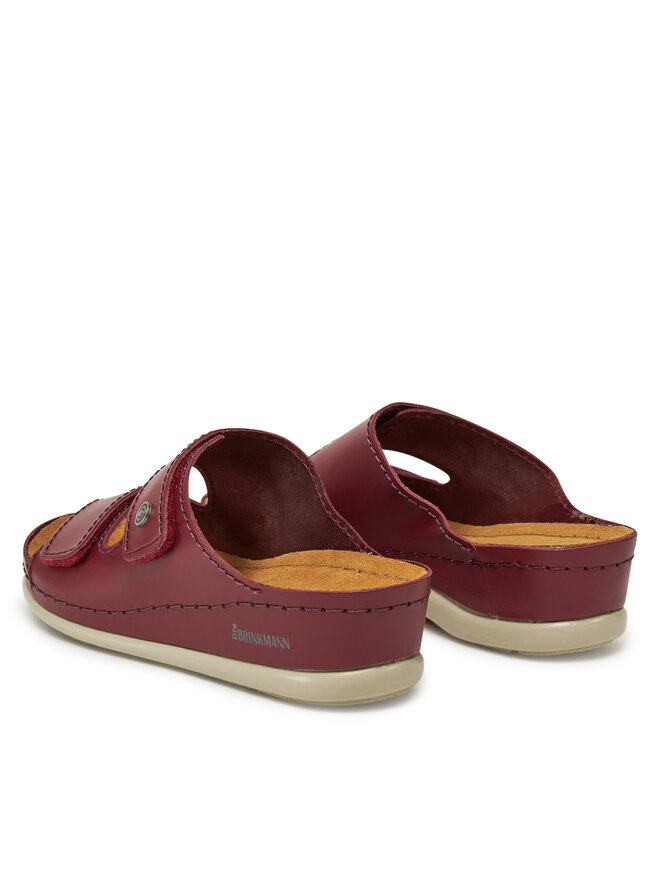 Dr. Brinkmann Pantoletten Dr. Brinkmann 700617-41 Dunkelrot