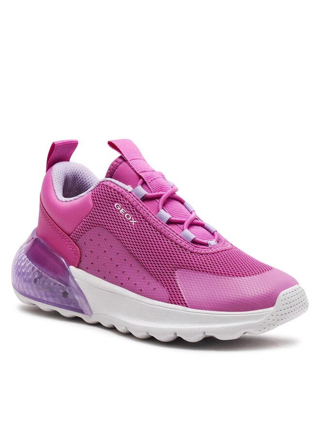Geox Sneakersy Geox J Activart Illuminus J45LZA 0149J C8257 S Růžová