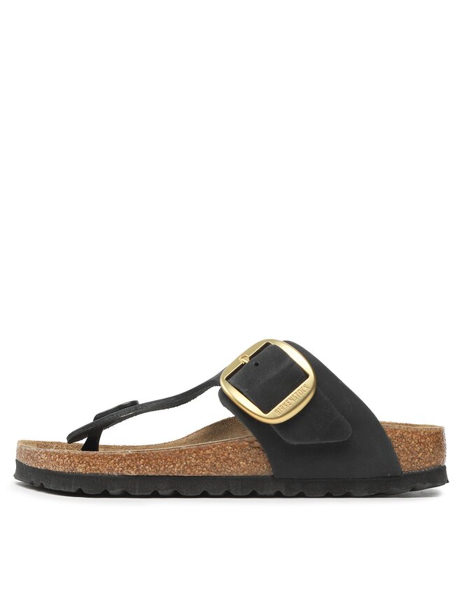 Birkenstock Infradito Birkenstock Gizeh Big Buckle 1024107 Nero