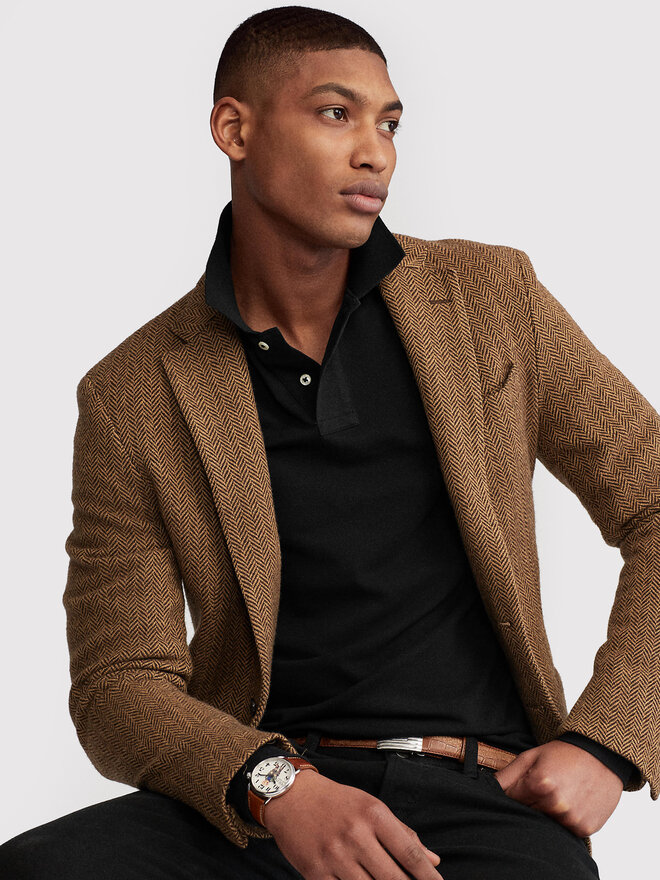 Polo Ralph Lauren Polo Ralph Lauren Поло 710681126037 Чорний Slim Fit