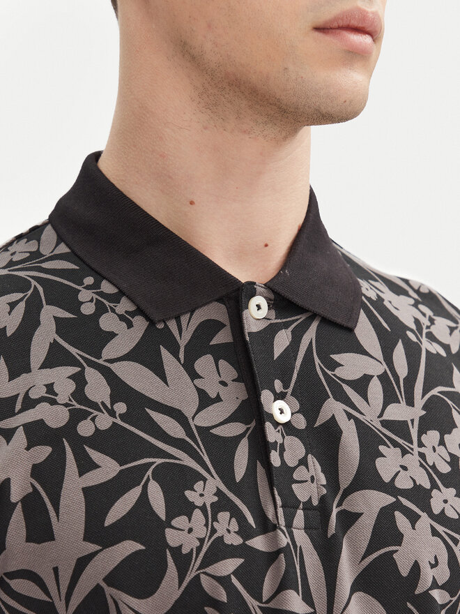 Jack&Jones Jack&Jones Poloshirt Jeff 12269236 Schwarz Standard Fit