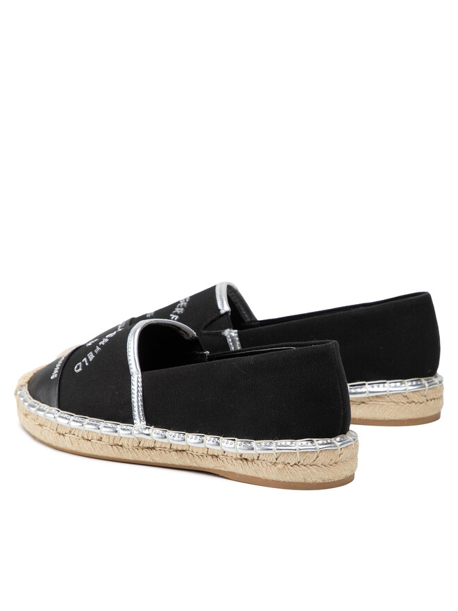 KARL LAGERFELD Еспадрили KARL LAGERFELD KL80108A Черен