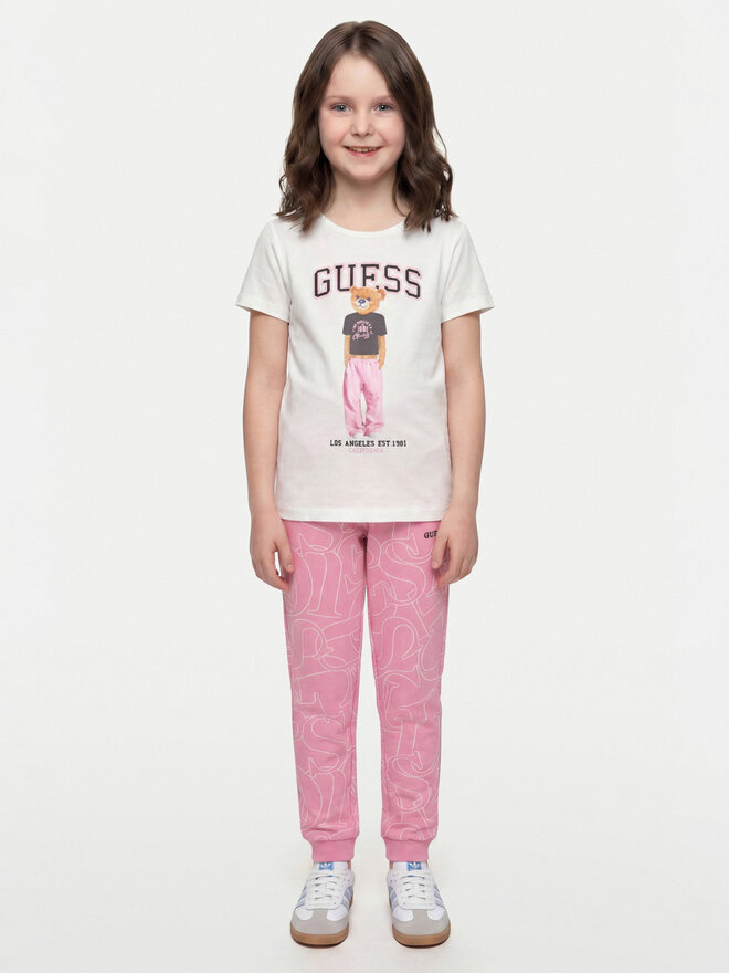 Guess Guess T-Shirt J6YI08 K3710 Weiß Regular Fit