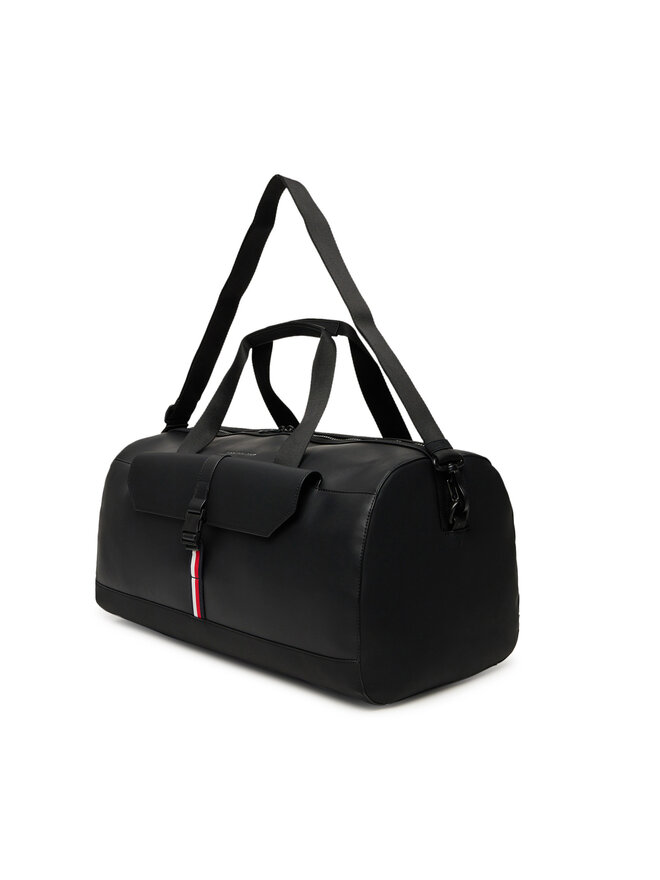 Tommy Hilfiger Taška Tommy Hilfiger Th Foundation Duffle AM0AM13481 Čierna