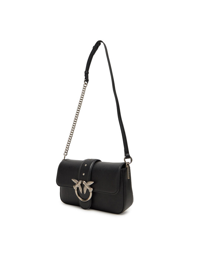 PINKO Τσάντα PINKO Love One Mini Slouchy Fl PE 25 PLTT 104340 A0QO Μαύρο