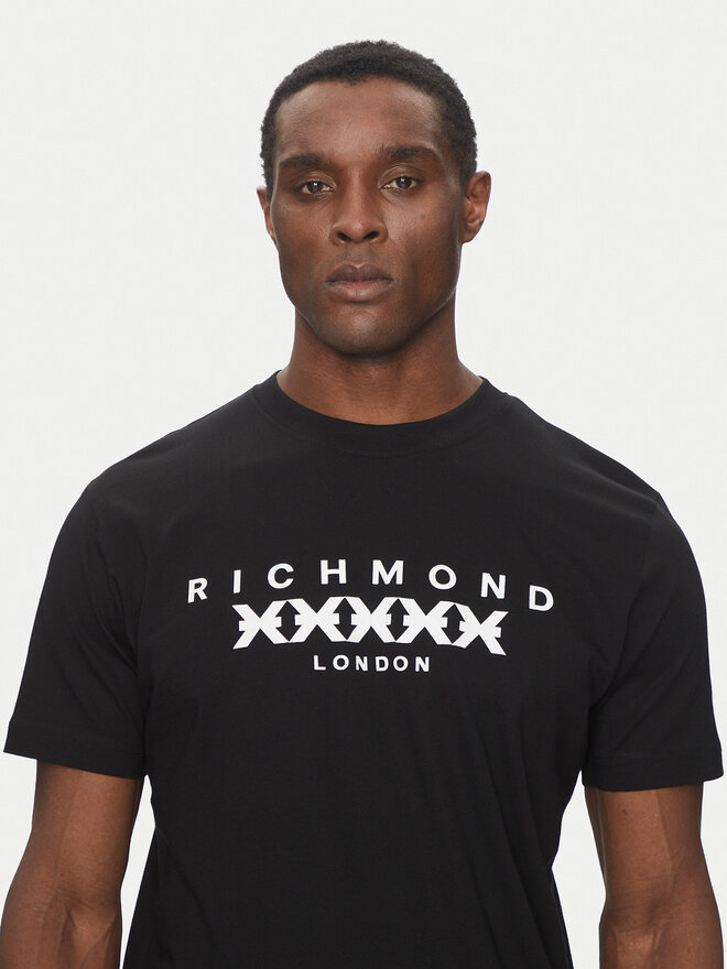 Richmond X Richmond X T-Shirt UMP25004TS Μαύρο Regular Fit