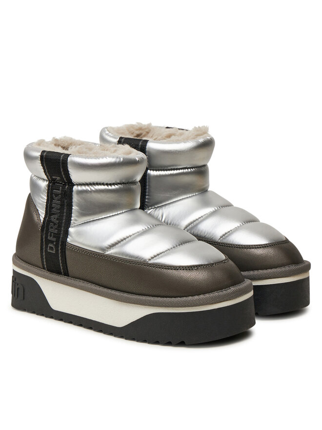 D.Franklin Botas de nieve D.Franklin Nordic V.2 Low Bomb DFSH371011 Plata