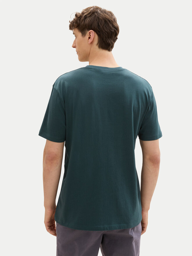 Tom Tailor Denim Tom Tailor Denim T-Shirt 1043491 Πράσινο Regular Fit