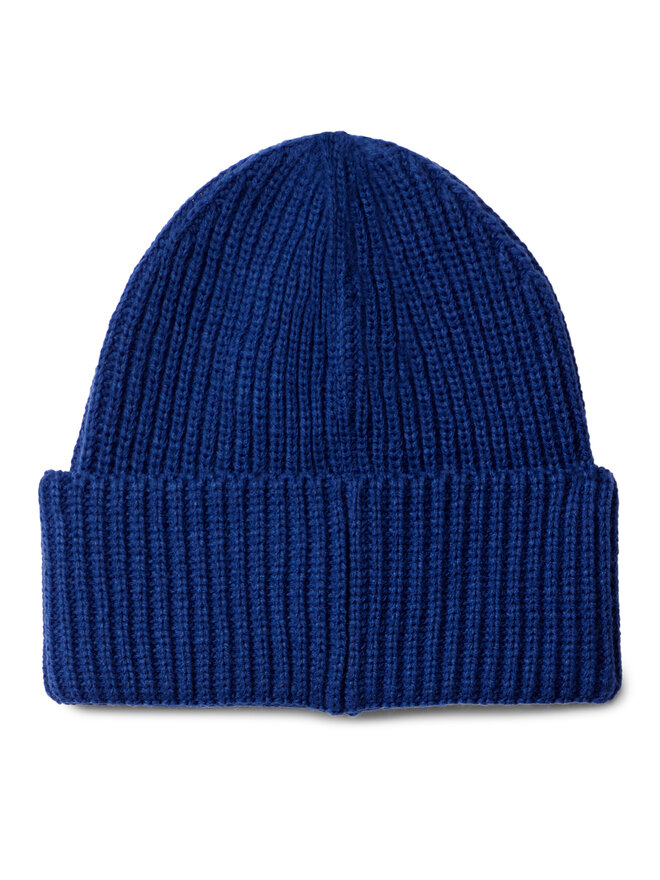 Calvin Klein Jeans Шапка Calvin Klein Jeans Monogram Rib Beanie IU0IU00440 Син