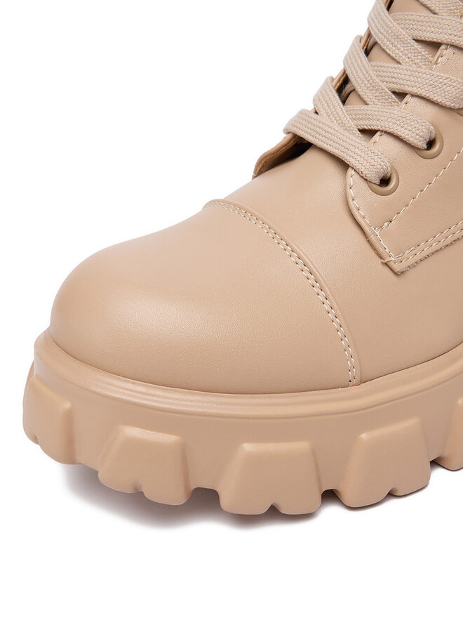DeeZee Botines planos DeeZee 1709-1 Beis