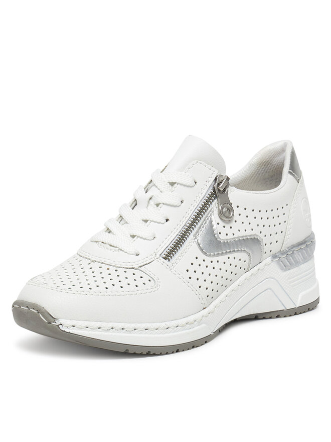 Rieker Sneakers Rieker N4340-80 Weiß