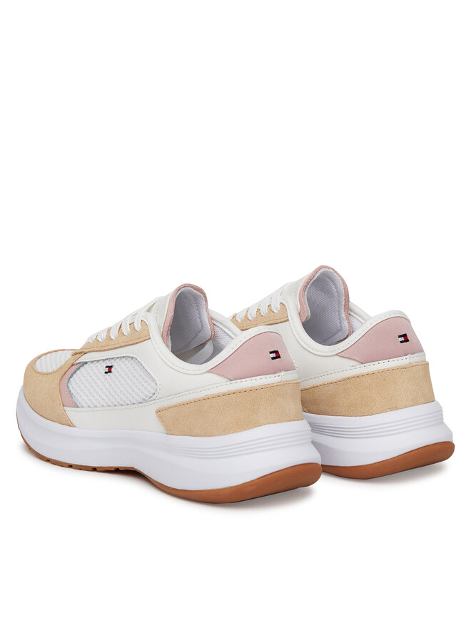 Tommy Hilfiger Sneakersy Tommy Hilfiger Sporty Runner FW0FW08644 Biały