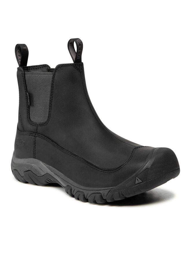 Keen Μποτάκια με λάστιχο Keen Anchorage Boot III WP 1017789 Μαύρο