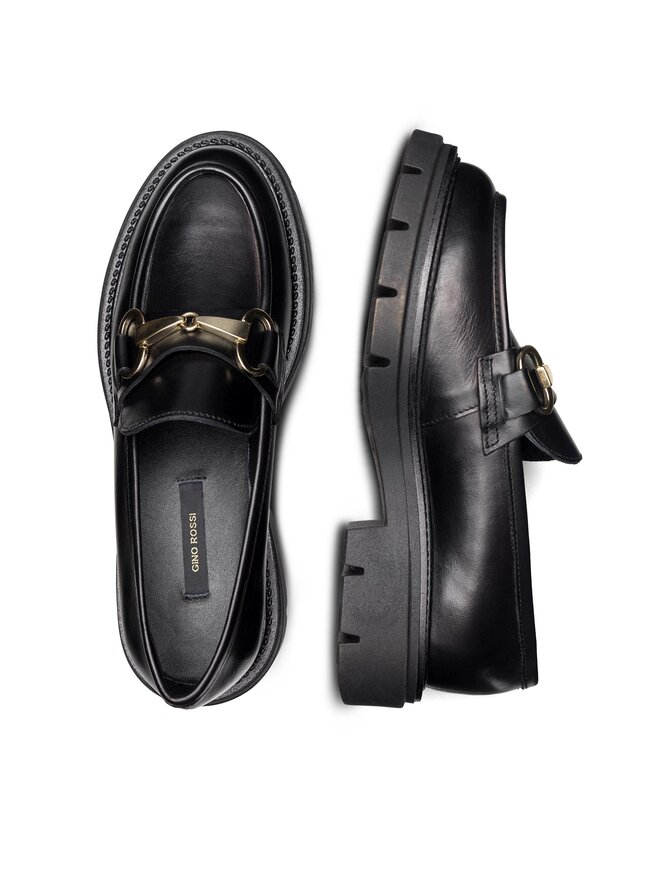 Gino Rossi Loafers Gino Rossi GRACE-I23-26370PE Μαύρο