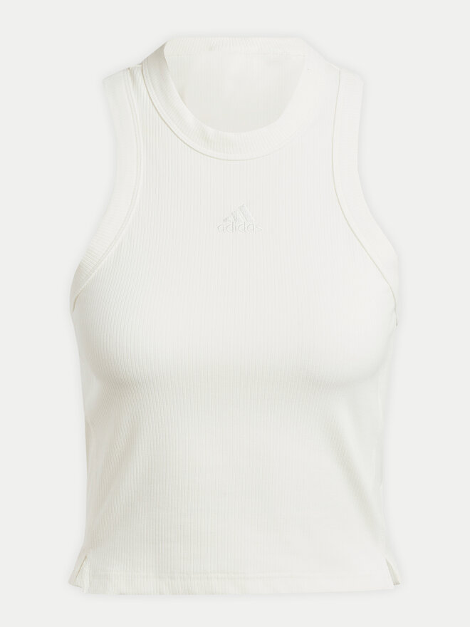 adidas adidas Felső Lounge IY6732 Fehér Slim Fit