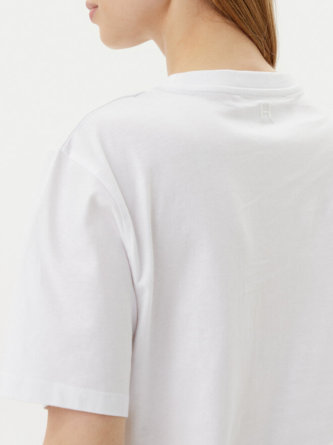 Silvian Heach Silvian Heach Camiseta Knippi GPP25190TS Blanco Regular Fit