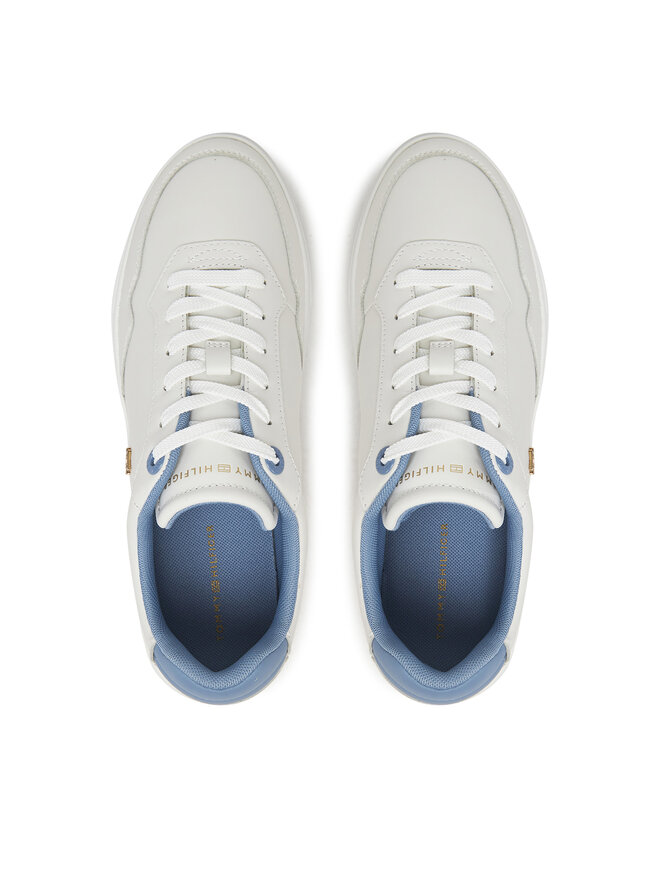 Tommy Hilfiger Αθλητικά Tommy Hilfiger Essential Elevated Court Sneaker FW0FW08680 Λευκό