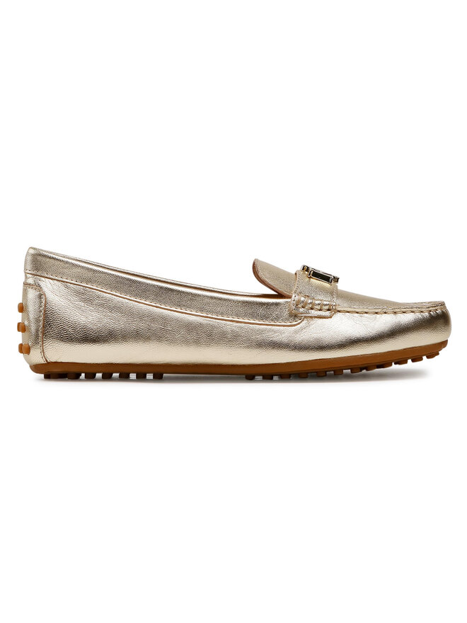 LAUREN RALPH LAUREN Mokasyny Lauren Ralph Lauren Barnsbury 802809341001 Złoty