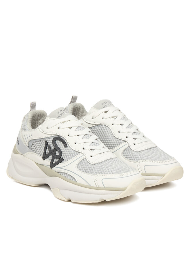 Stuart Weitzman Снікерcи Stuart Weitzman Trainer SH318 Білий