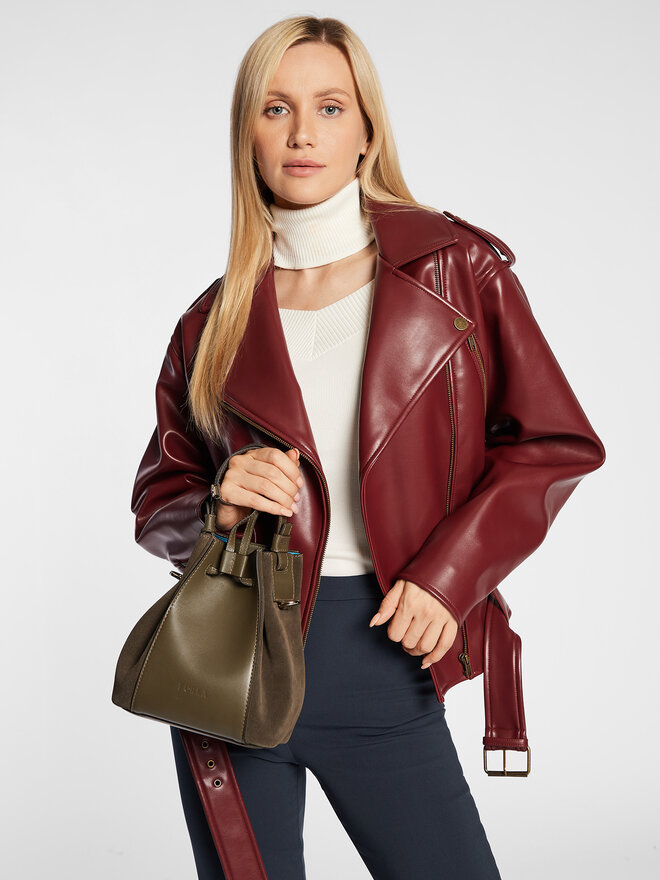Furla Дамска чанта Furla Miastella WB00353-BX0428-S1C00-1-007-20-RO-B Зелен