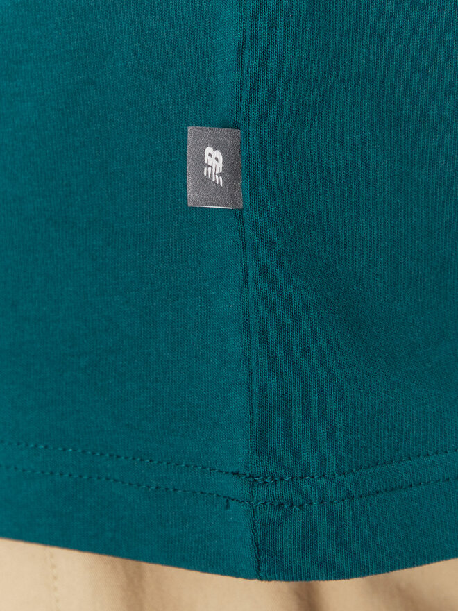 New Balance New Balance Majica MT51978 Zelena Relaxed Fit