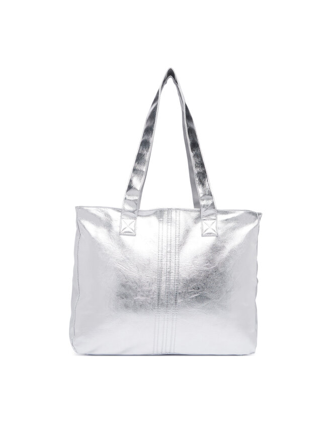 adidas Сумка adidas Shopper Metallic Pu Bag KR1566 Срібний