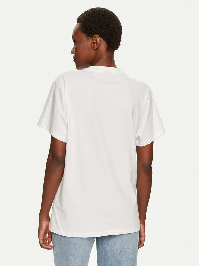 HUGO Hugo Majica Vintage 50520307 Écru Relaxed Fit