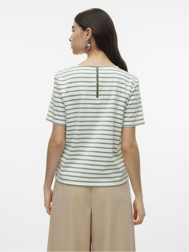Vero Moda Vero Moda Camiseta Abby 10304716 Verde Regular Fit