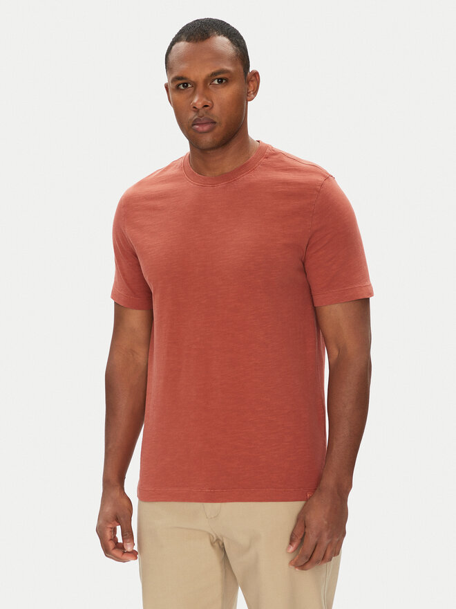 United Colors Of Benetton United Colors Of Benetton Camiseta 36JGU105U Guinda/burdeos Relaxed Fit