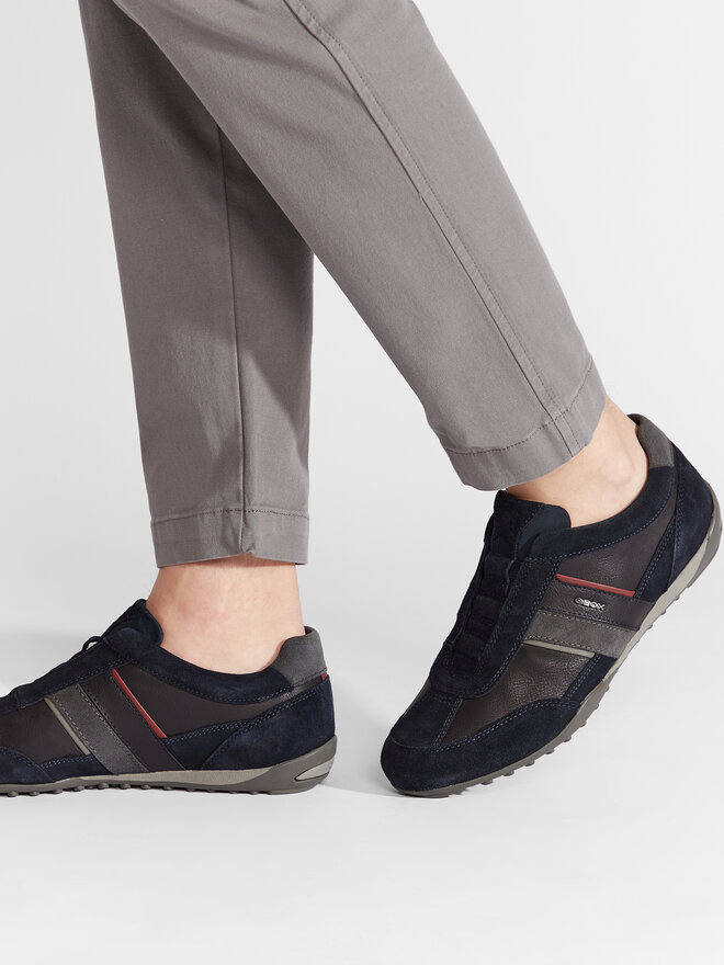 Geox U Wells A, Sneakers Para Hombre