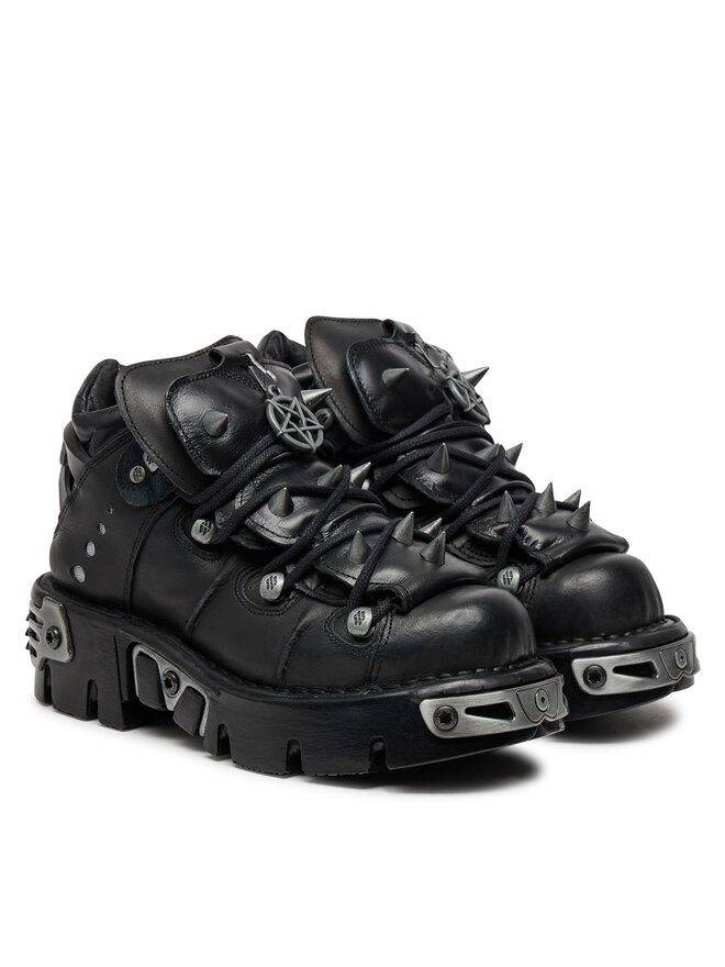 NEW ROCK Sneakersy NEW ROCK M-110-S1 Czarny