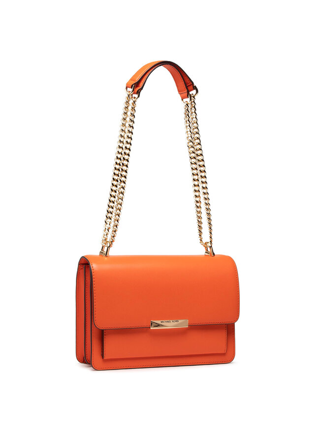 Torebka MICHAEL Michael Kors Jade 30S9GJ4L9L Pomara czowy eobuwie .pl