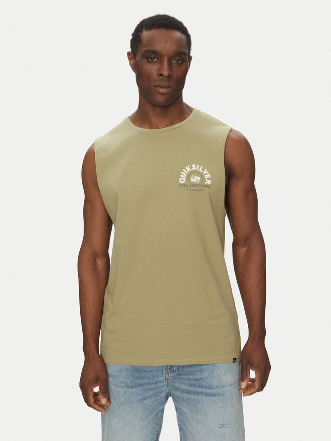 Quiksilver Quiksilver Майка EQYZT08029 Зелений Relaxed Fit