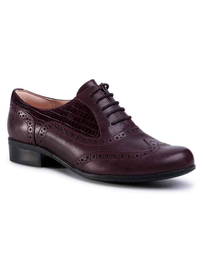 Clarks hamble oak burgundy deals