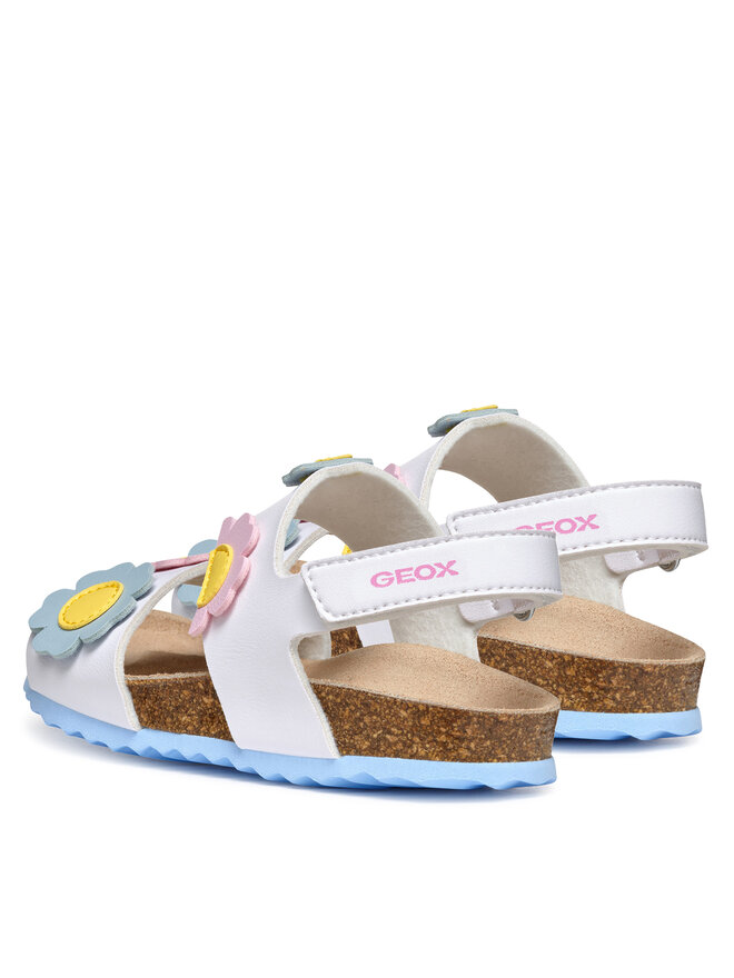 Geox Sandále Geox J Adriel J558MD 000BC C1Z0B S Biela