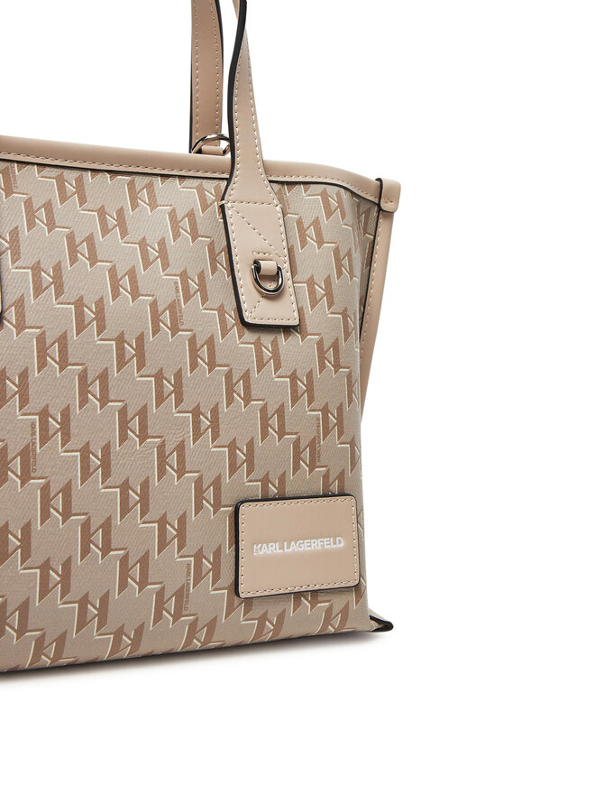 KARL LAGERFELD Дамска чанта KARL LAGERFELD A1W30184 Бежов