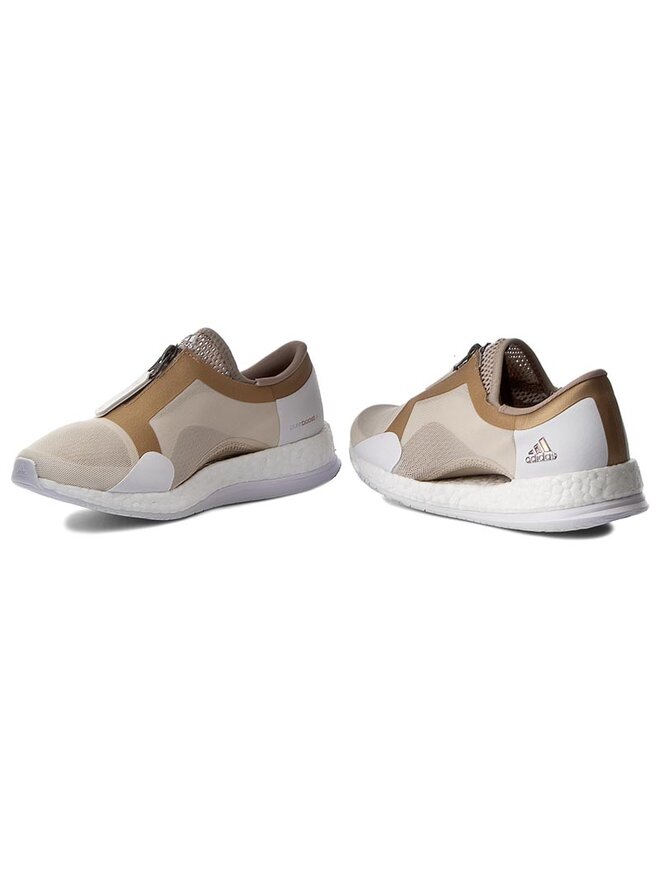Chaussures pour la salle de sport adidas PureBoost X Tr Zip BB3290 Beige chaussures