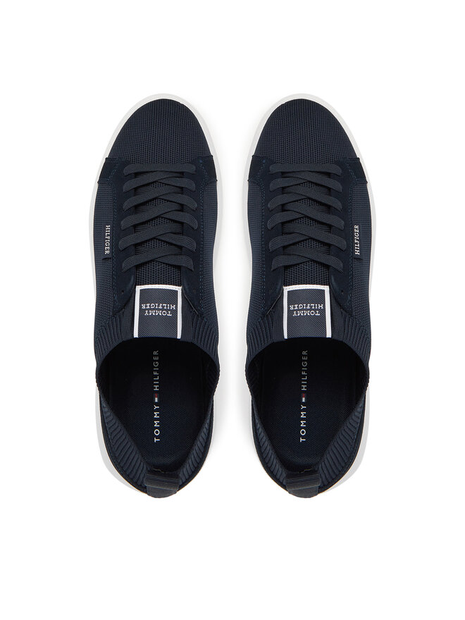 Tommy Hilfiger Sportcipők Tommy Hilfiger Light Cupsole Knit Seasonal FM0FM05403 Sötétkék
