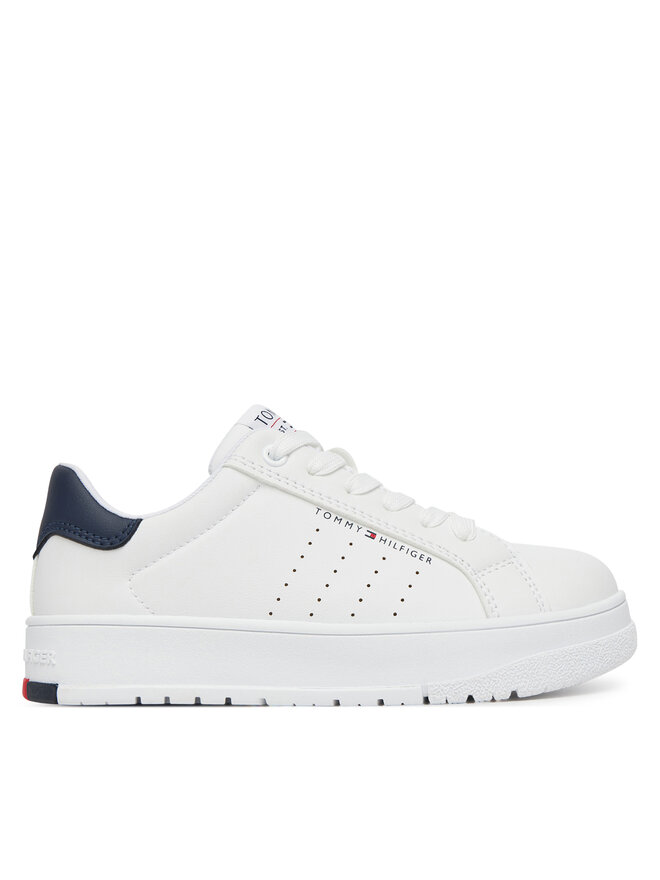 Tommy Hilfiger Αθλητικά Tommy Hilfiger Low Cut Lace-Up Sneaker T3X9-33856-1355 M Λευκό