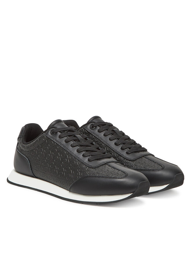 Calvin Klein Sneakers Calvin Klein Low Prof Runn Laceup Mono HM0HM01896 Schwarz