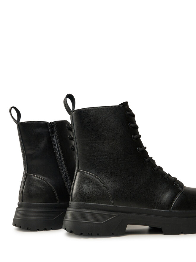 Guess Schnürstiefeletten Guess Palermo Boot FMFPAL ELE11 Schwarz